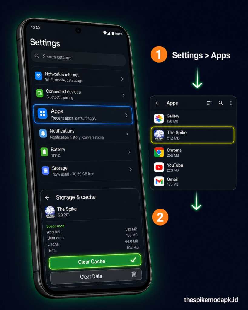 How to Fix The Spike APK Not Working (2026 Complete Guide) 2 The Spike APK device compatibility requirements 2026 — Android 5.0+, 2GB RAM, Xiaomi Samsung OPPO supported