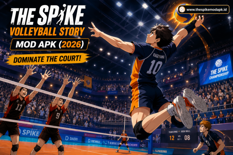 The Spike Volleyball Story Features – Full Gameplay & Story Guide 8 the spike volleyball story mod apk 2026 anime volleyball gameplay mobile game spike action indoor stadium