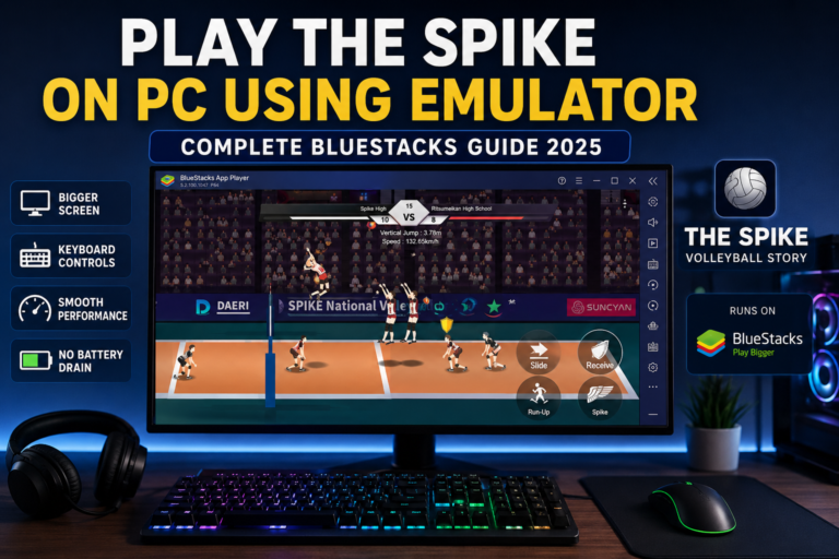 How to Play The Spike on PC Using Emulator (Complete 2025 Guide) 5 Play The Spike on PC using BlueStacks emulator