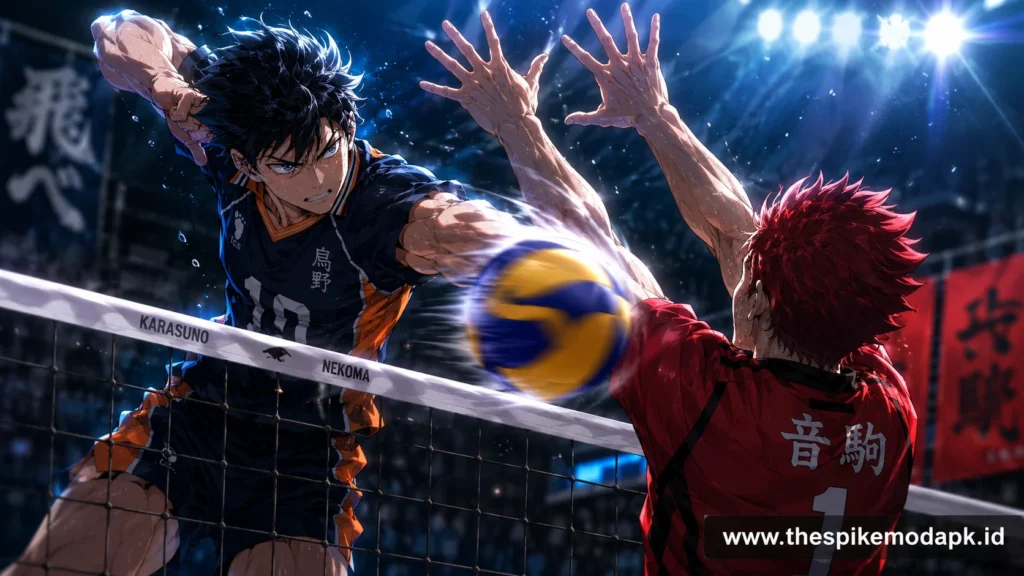 Spike timing and blocking tactics to win tournament matches