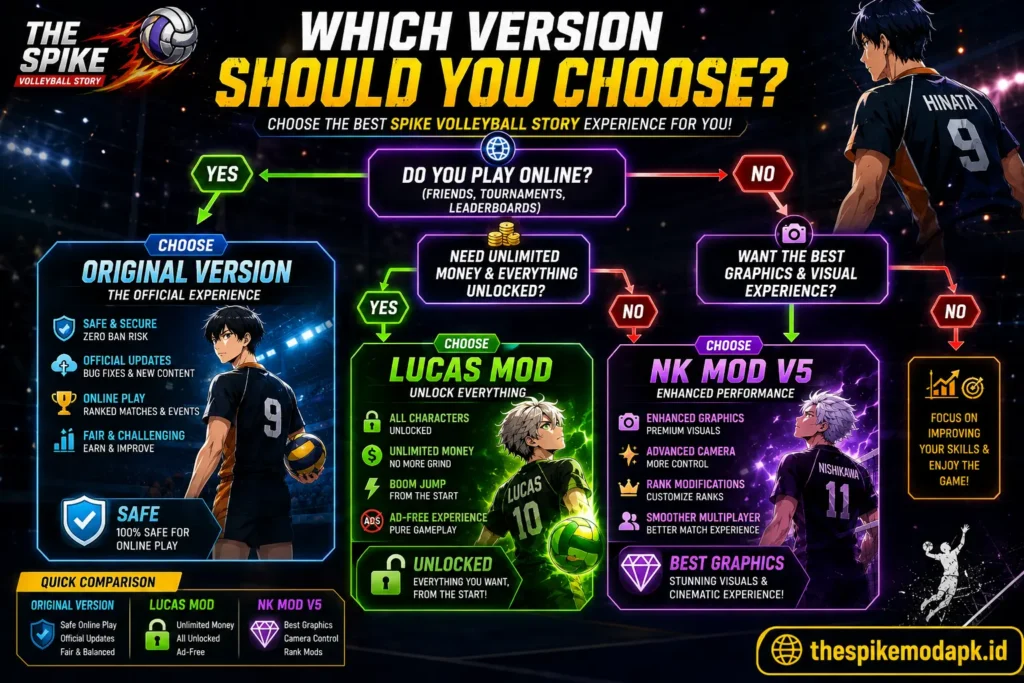 The Spike Lucas Mod vs NK Mod vs Original Which One Should You Actually Play? 3 The Spike Lucas Mod vs NK Mod vs Original version comparison showing features, graphics and gameplay differences.