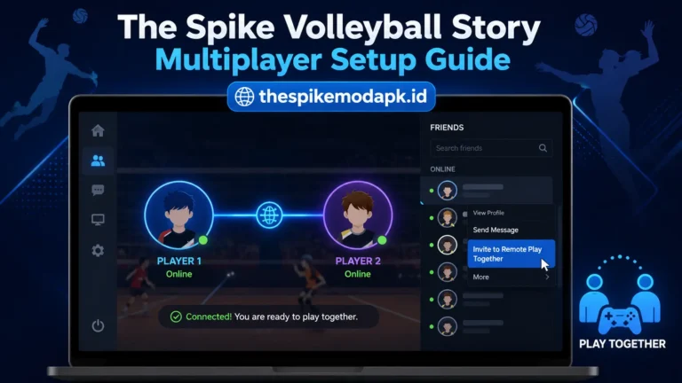 The Spike Volleyball Story Multiplayer Setup 9 Steam Remote Play Together setup to invite a friend in The Spike Volleyball Story multiplayer